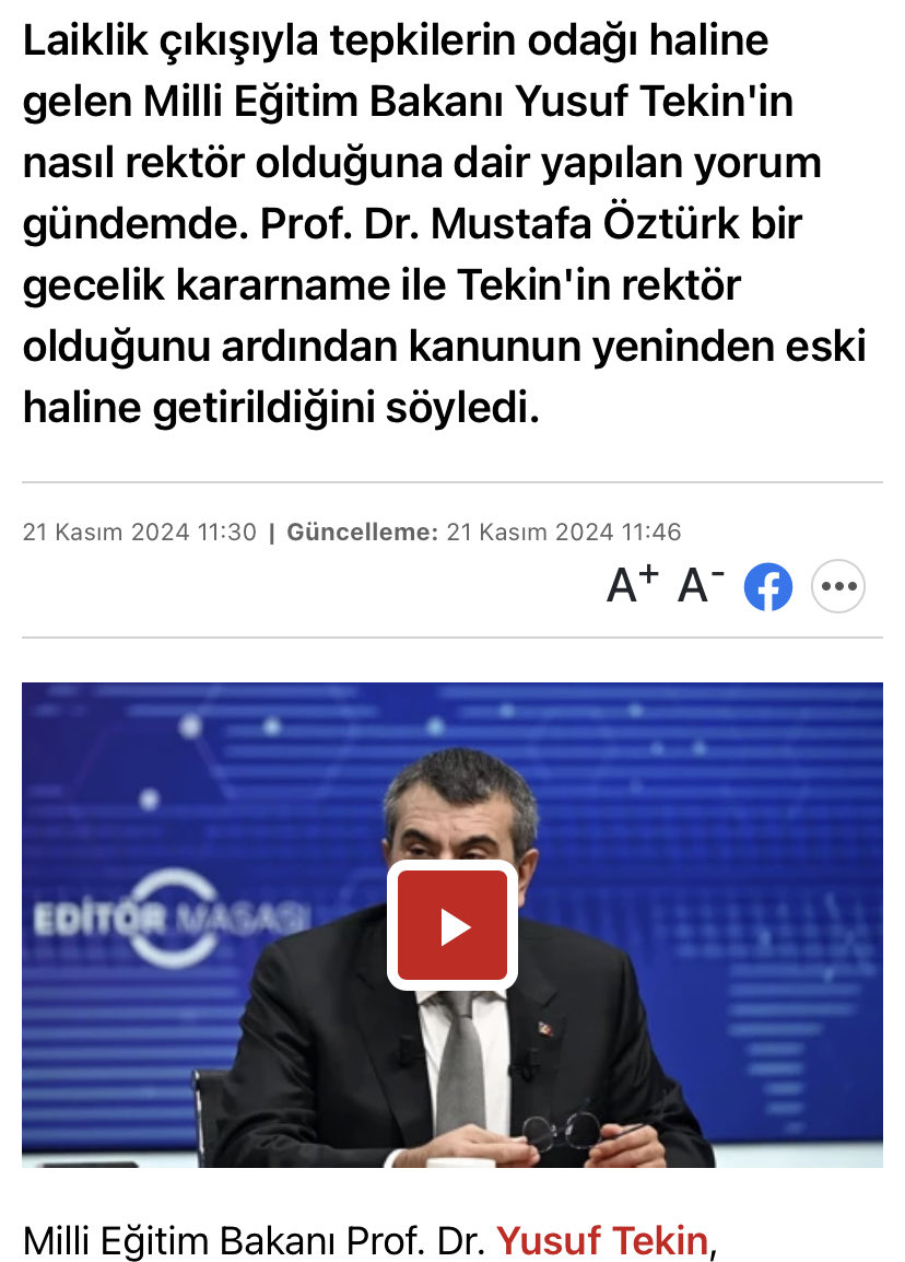 heatchbeshedema's tweet photo. @sametaydin54 @solcugazete60 İnanmadık tabi ama şu KUL HAKKI ve Torpilcilik doğru👇
Şaşırdığım bunların Müslüman geçinmesi
Ve kötü olan Allah diyerek günah işleyip insanları Allah’ın kelamından uzaklaştırmaları
Ayrıca bilmiyorsan;
Yusuf Tekin yıllardır farklı görevlerde MEB’de, eğitimdeki gerilemede payı var https://t.co/nD3OOq8O3b