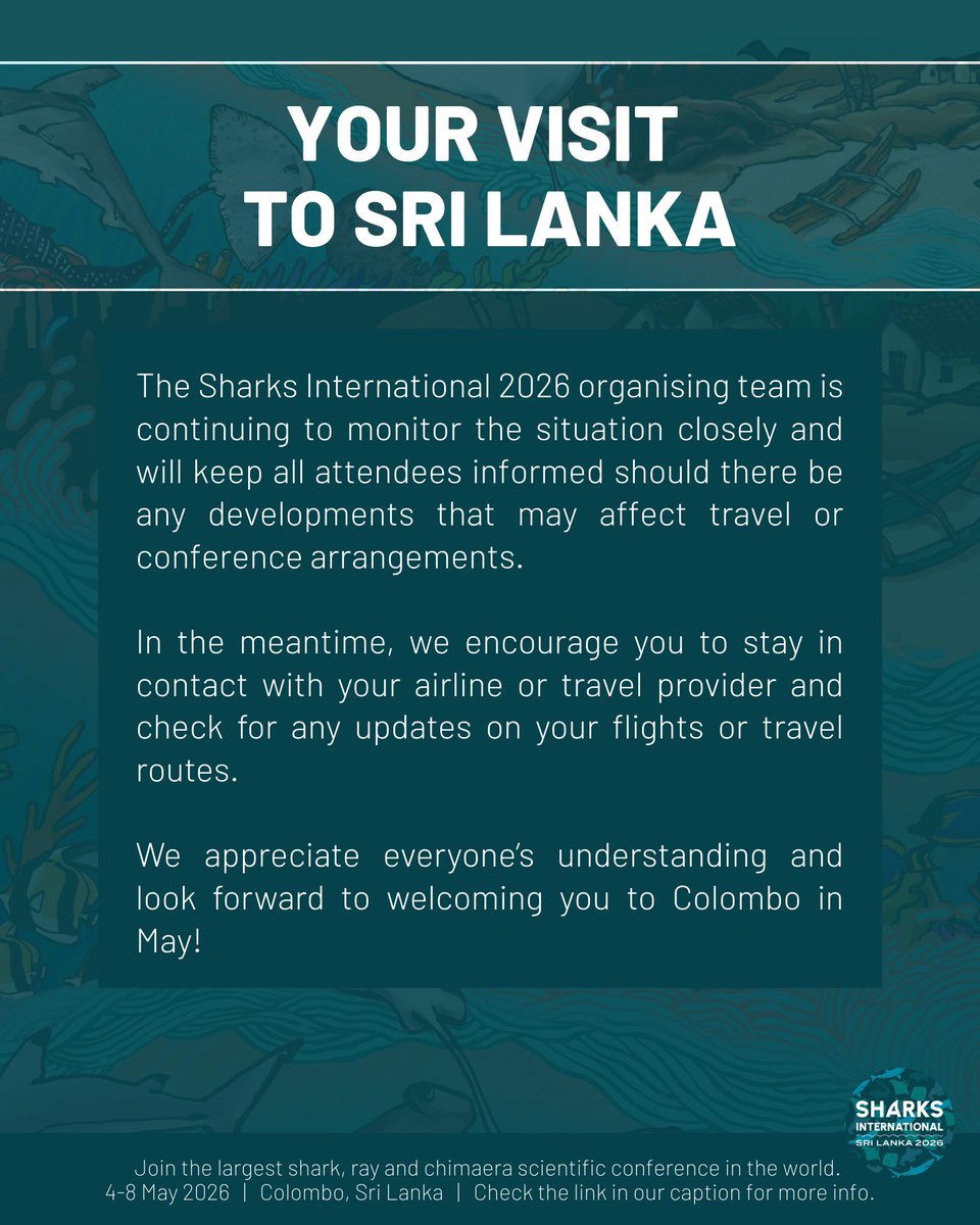 Sharks International 2026 tweet media