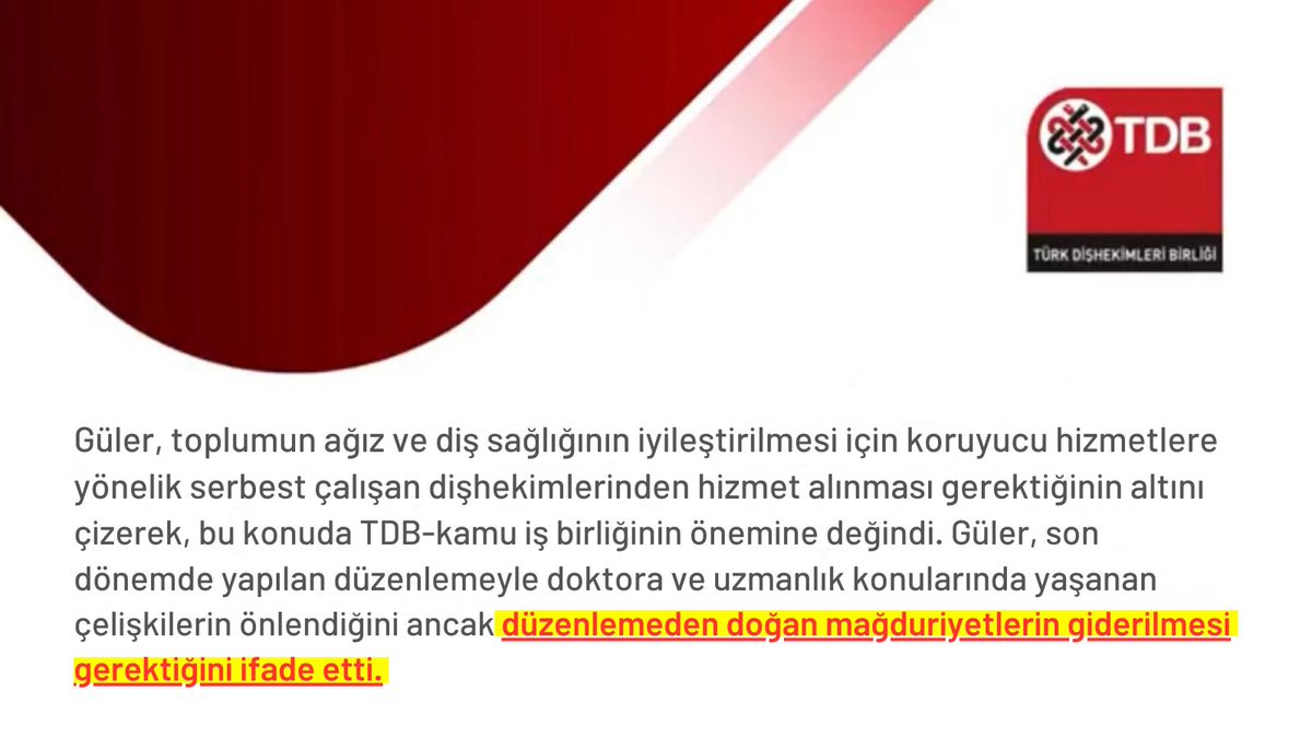 . TDB Başkanı Fatih Güler’in, 13 Şubat 2026 tarihinde NTV yayınında lisansüstü alımlarının durdurulmasına destek verdiğini açıklamasının ardından, bizzat ben de dahil olmak üzere birçok meslektaşımız Sayın Başkan’a tebrik ve teşekkür mesajları paylaşmıştık.

Bugün ise yine aynı
