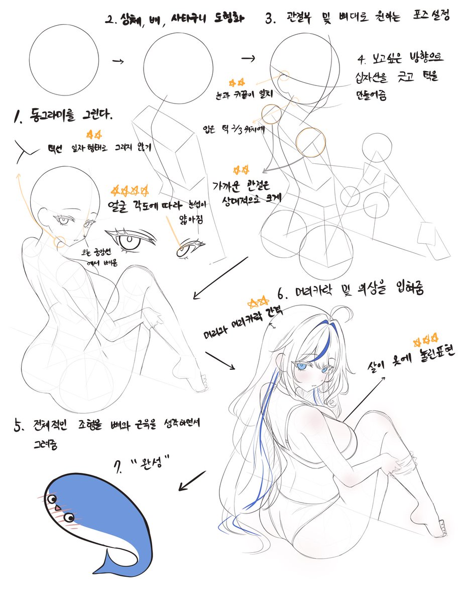 #kumorinart
청초 메이드의 아침
뒤돌아보는 포즈 그리기