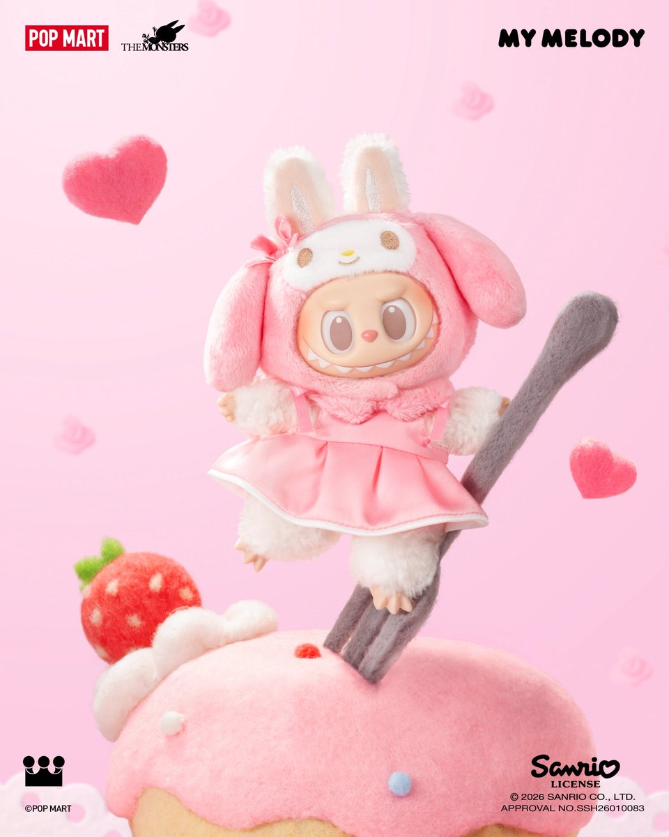 Dream collab alert 🚨

When LABUBU meet  Hello Kitty &amp; friends! Who’s ready to crash the dream party? 🎉

𝐓𝐇𝐄 𝐌𝐎𝐍𝐒𝐓𝐄𝐑𝐒 × 𝐒𝐚𝐧𝐫𝐢𝐨 𝐂𝐡𝐚𝐫𝐚𝐜𝐭𝐞𝐫𝐬 𝐒𝐞𝐫𝐢𝐞𝐬-𝐕𝐢𝐧𝐲𝐥 𝐏𝐥𝐮𝐬𝐡 𝐏𝐞𝐧𝐝𝐚𝐧𝐭 𝐁𝐥𝐢𝐧𝐝 𝐁𝐨𝐱
𝐑𝐞𝐥𝐞𝐚𝐬𝐞 𝐃𝐚𝐭𝐞:
𝐆𝐫𝐞𝐚𝐭𝐞𝐫