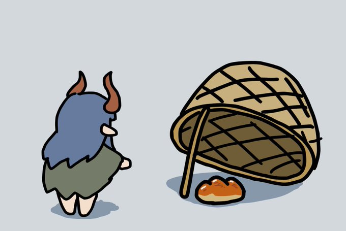 パンのトラップの誘惑に勝てない虫パントラちゃん