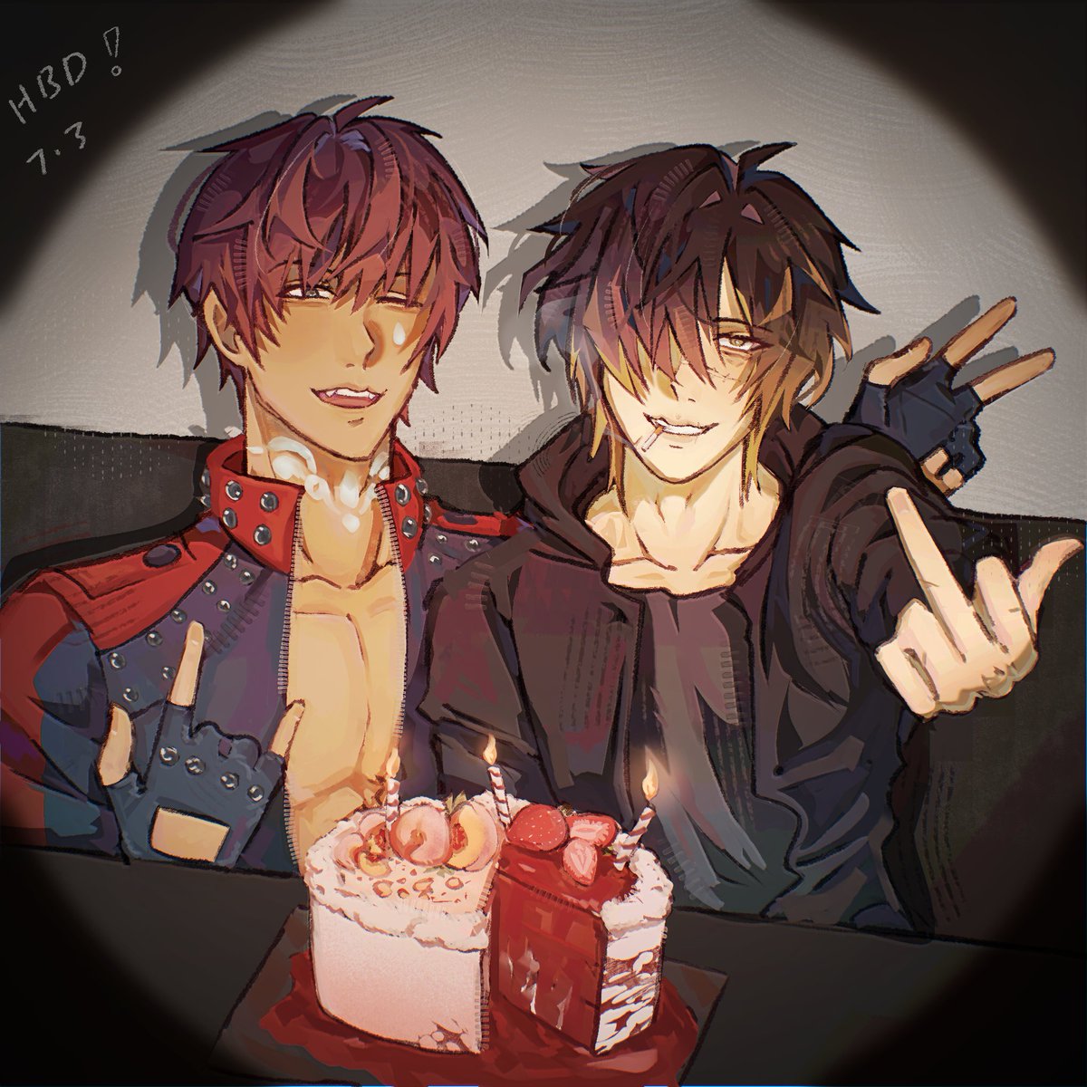 5_h3_0's tweet image. happy birthday !! 
#CHiRAL #slowdamage #dmmd #スロダメ
