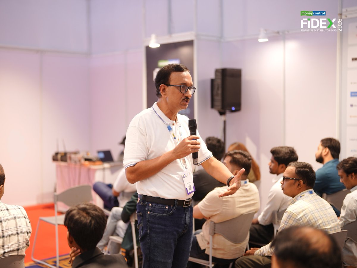 FidexIndia's tweet photo. Conversations that matter are happening on the FiDEX stage.

Across the day, industry experts are sharing insights, ideas, and perspectives shaping the future of financial distribution.

#FiDEX #Moneycontrol #FinancialDistribution #WealthEcosystem https://t.co/BIajXkFlV6