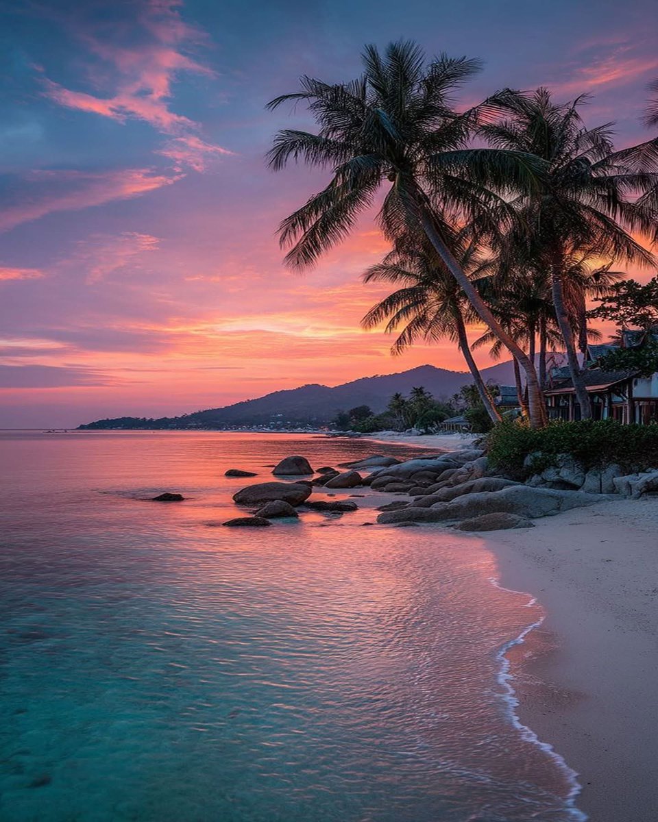 Tranquility and peace at Koh Samui beaches 🏖️🥰