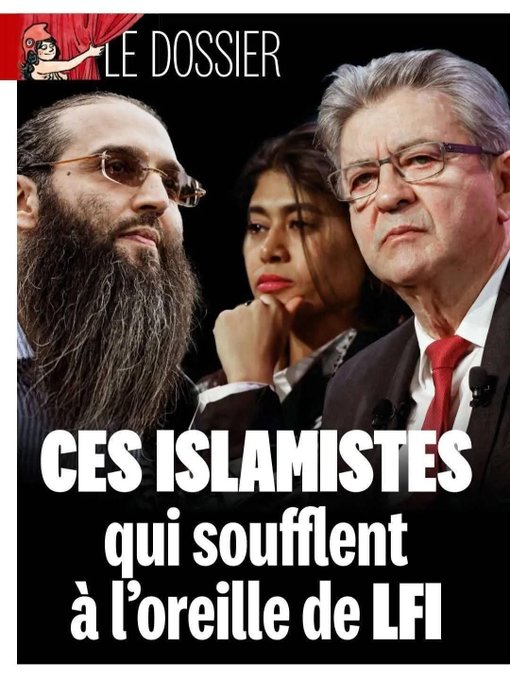 La Palestine a le Hamas
Le Liban a le Hezbollah 
L'Afghanistan a les Talibans. 
Le Nigéria a Boko Haram. 

La France a LFI.

Copiez, partagez !!
Inondons la toile de ce tweet !!