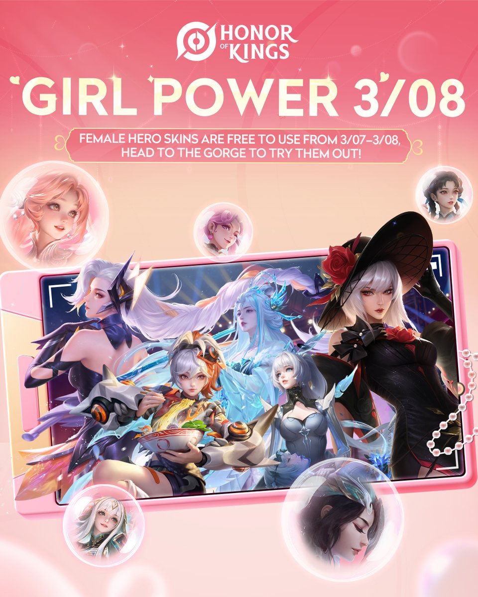 Ladies are unstoppable! From March 7 to 8, all fem...