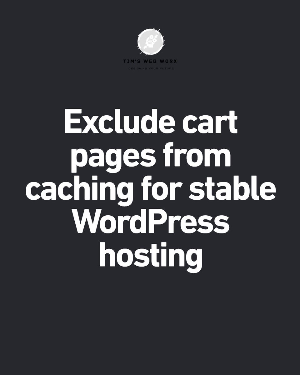 WorxTim's tweet photo. Stable WordPress hosting requires layered caching, isolated compute, and edge delivery. Improve database queries and exclude cart pages from caching.

Learn More  https://t.co/1U3UMyegg8 https://t.co/1imgueevV2