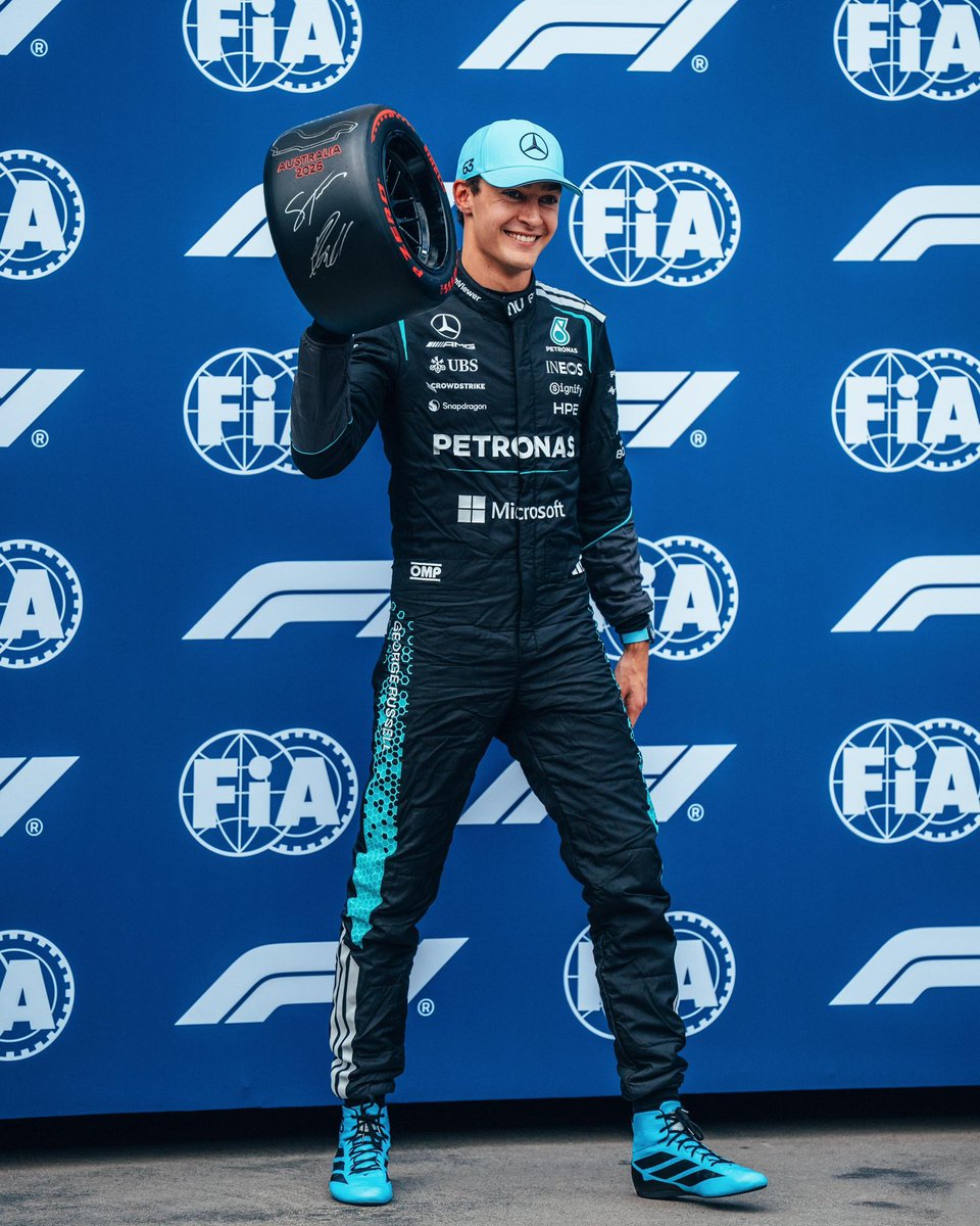 GeorgeRussell63's tweet image. POLE in AUS!!! First pole of the season! Great work from the whole team and super recovery from Kimi 🤝 Excited for race day 🇦🇺