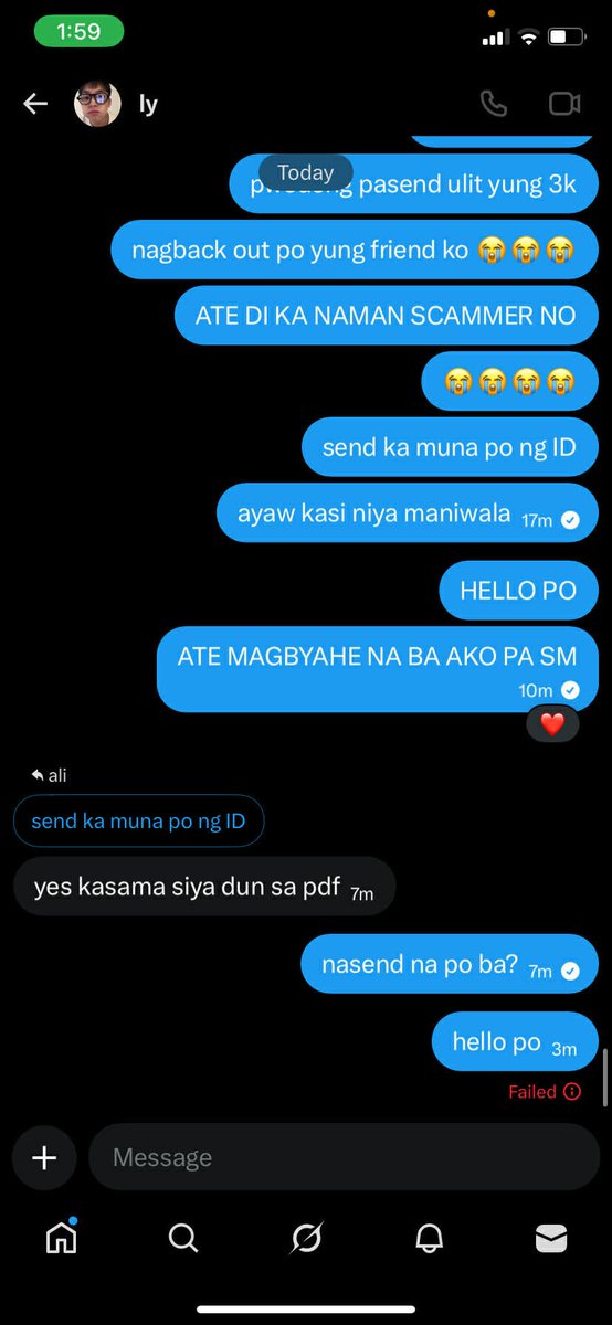 shuasaur's tweet photo. HELP RT AND SPREAD FOR AWARENESS

🚨 SCAMMER ALERT @gyuhanwish 🚨

someone messaged me that they have been scammed by @gyuhanwish amounting 6000 pesos for bleachers center 2 tickets

will post the conversations between op and @gyuhanwish 

#SNICKERSwithMINGYU #NEW_IN_BULACAN https://t.co/2e9XIcW10x
