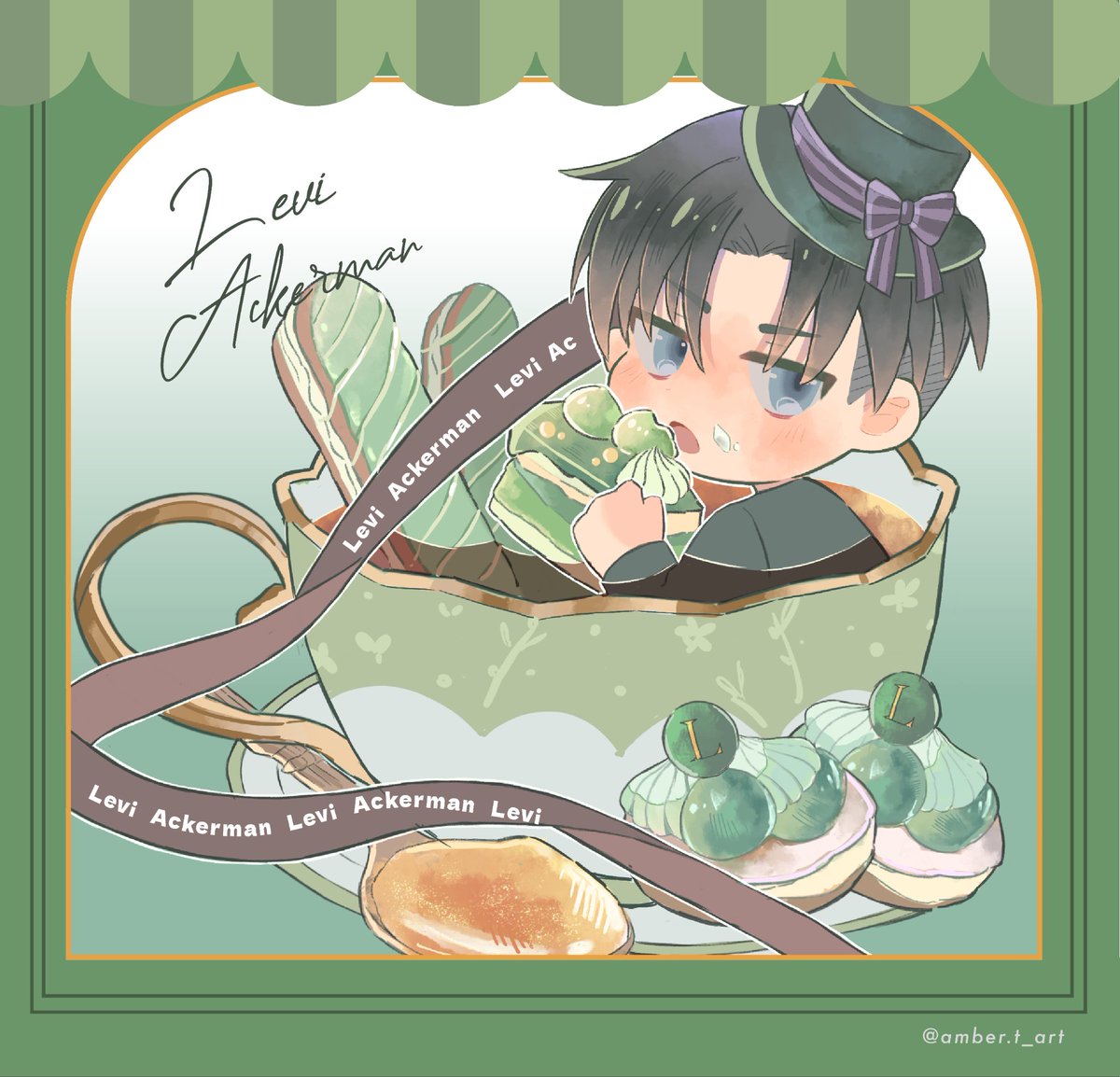 ambert_art's tweet photo. 春のアフタヌーンティーシリーズ🌸
メシトモにして、一緒にお茶しに行けるようにする予定です🫶
#春の日 https://t.co/VUcl0OPMDA