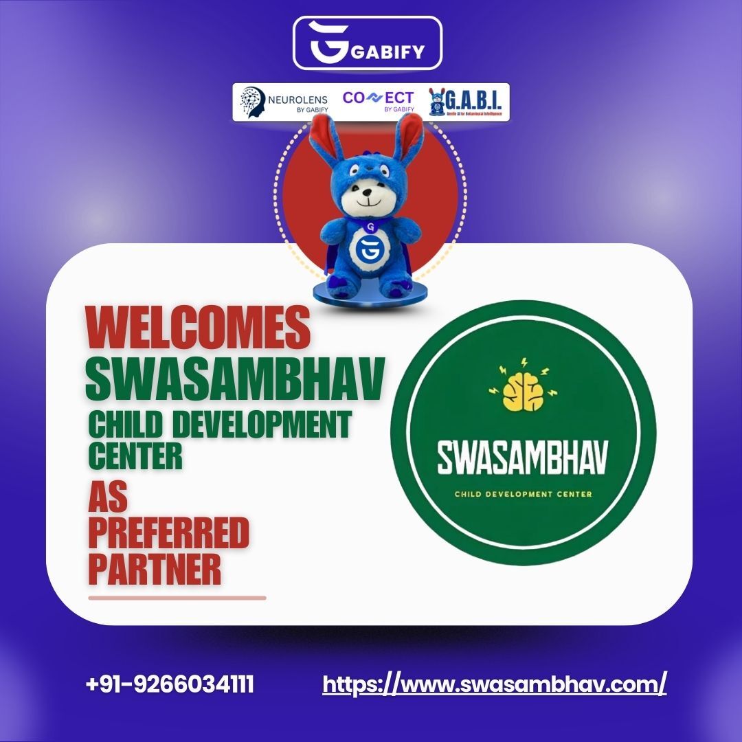 Gabify_life's tweet image. We are proud to welcome Swasambhav Child Development Center as a Preferred Partner for Autism &amp;amp; ADHD Screening. 

#Gabify #ChildDevelopment #AutismScreening #ADHDScreening #EarlyIntervention #ChildPsychology #AIHealthcare #DevelopmentalScreening #SmarterCare #Ghaziabad