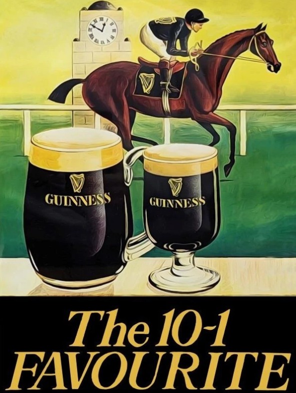BettingSitesCom's tweet image. 10/1 Fav? How many runners are in the field? #Guinness