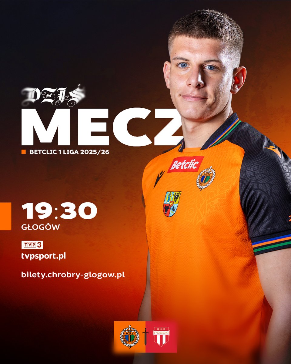 ChrobryGlogowSA's tweet photo. Dzień meczu - po serii wyjazdów czas zameldować się na #WS3! 🔥 https://t.co/PoGPYSCyC6