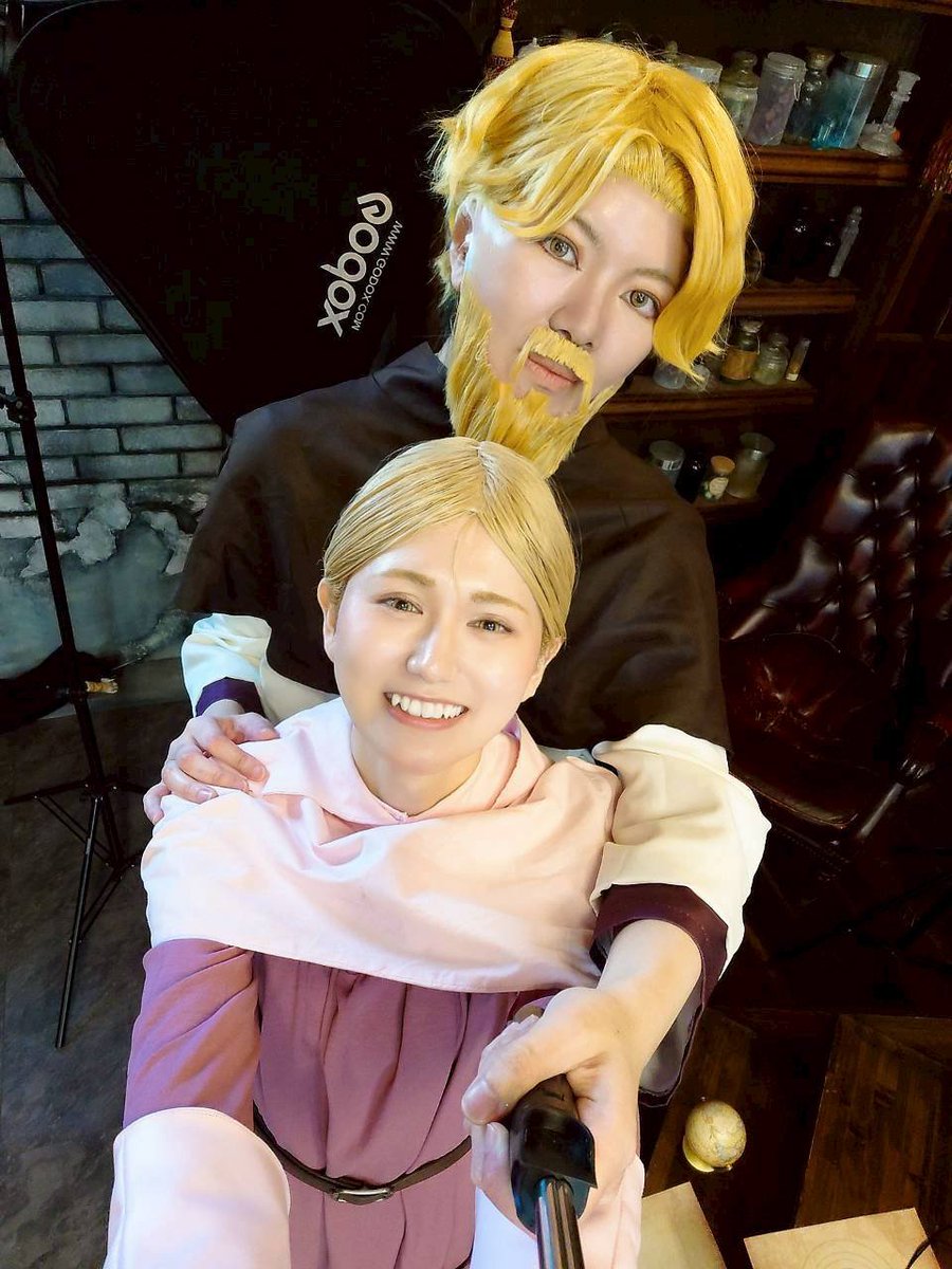 ssMorist420's tweet photo. cosplay 本日はチ。の親子してきたよ～💃久しぶりに三脚撮影もできて楽しかった！はじめましてもっちりさんとの撮影たくさん撮ってきた！！！見よ！親子！！！！4枚目速報 https://t.co/T7u87rmlHO