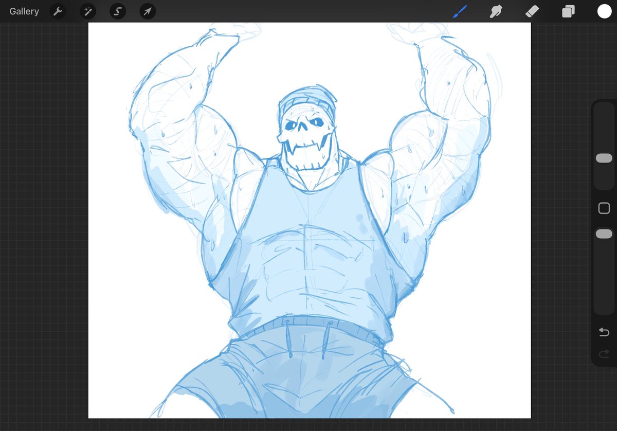 i cant think of a good caption but he noticed you watching him work up a good sweat