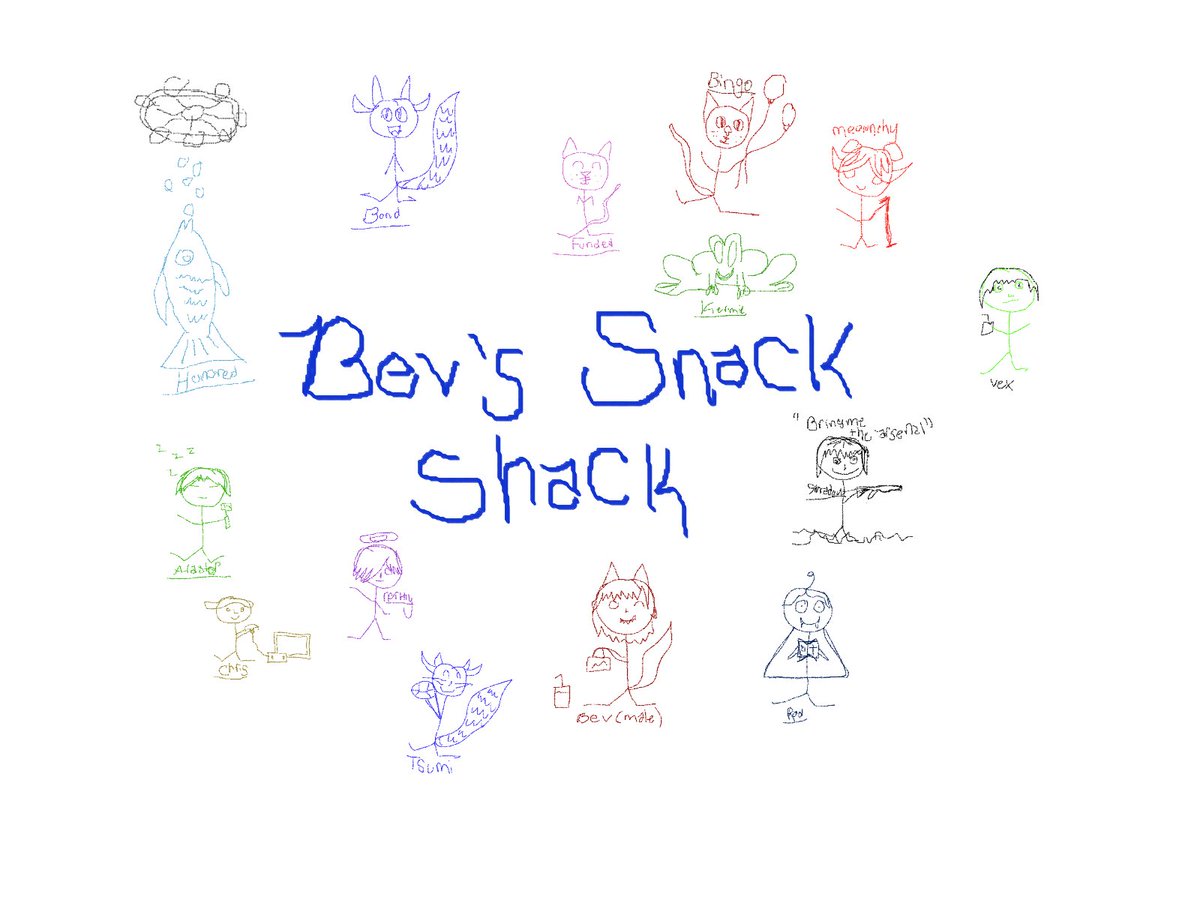 DID WIDDLE DOODLES OF OUR LIL GROUP!!!! THANK YOU GUYS!!!!