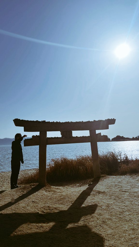 samekaniuni's tweet photo. 直島景色良き https://t.co/J8uB0Mtb8I