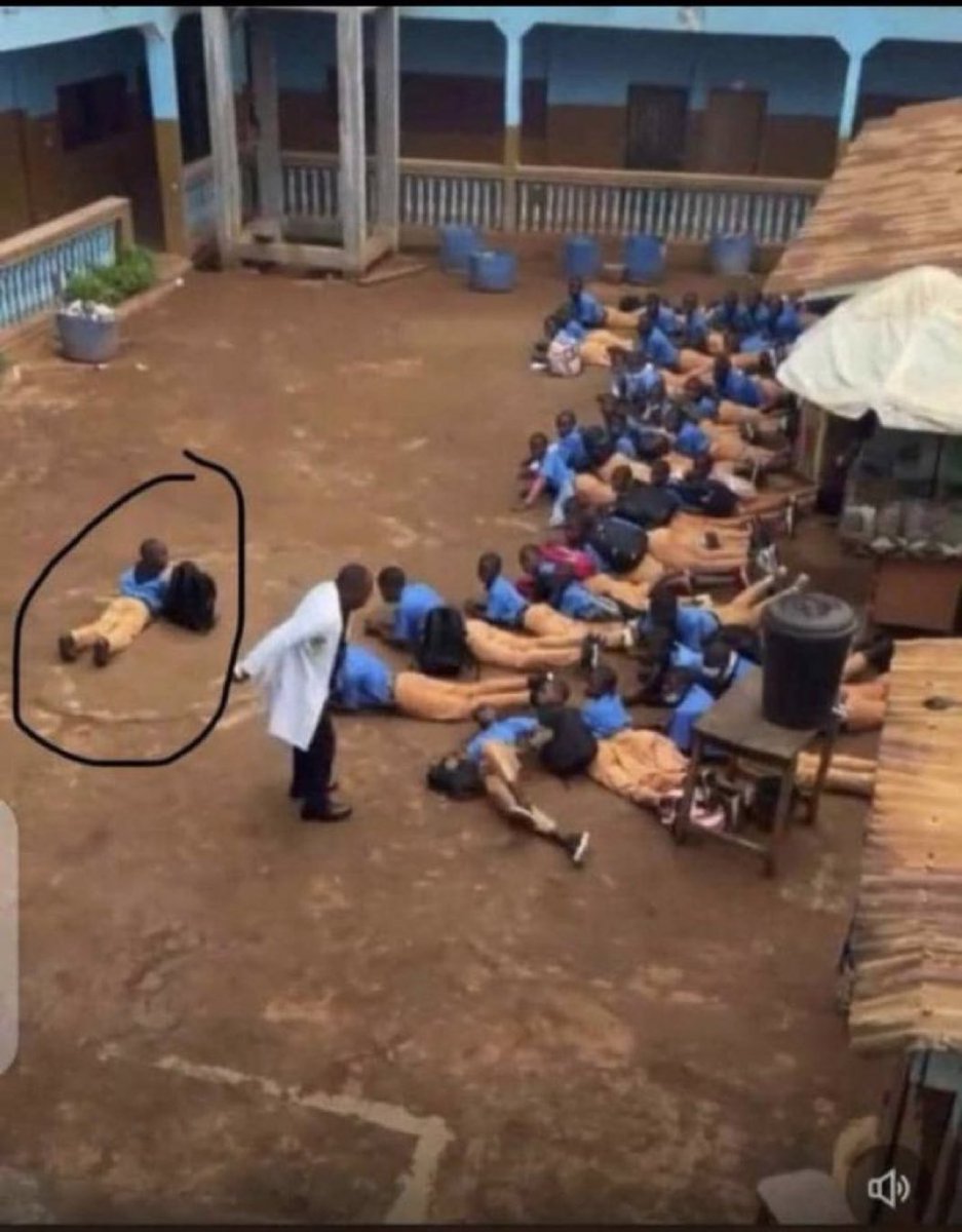 Abeg wetin e mean if them separate you from others like this?

I dey fear 😭😭😭😭