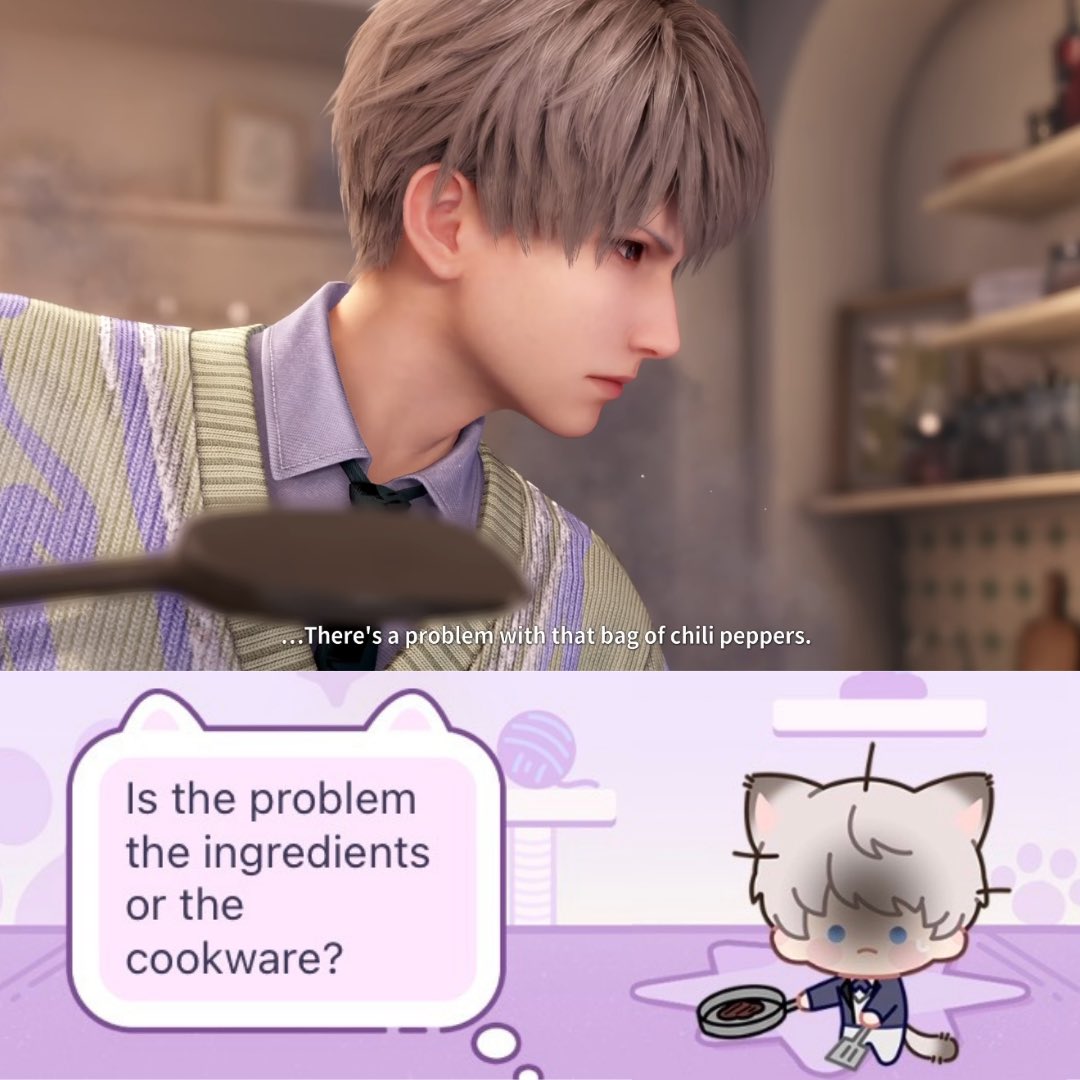 The way he always has an excuse for it 😭 okay xavie I believe u