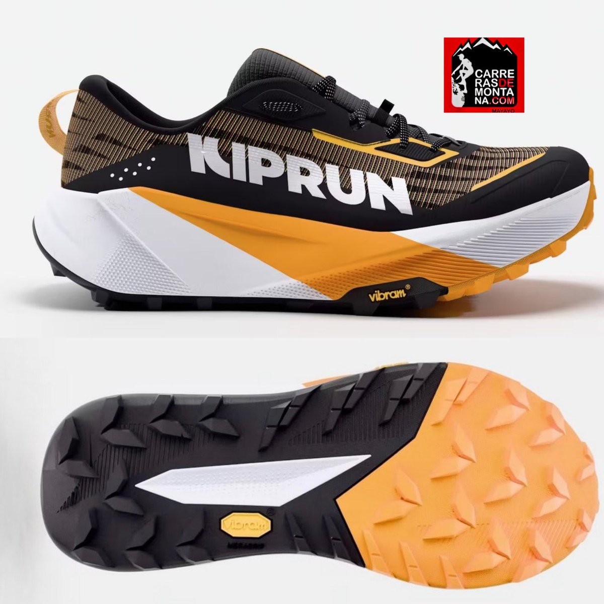CarrerasMontana's tweet photo. KIPRUN KIPSUMMIT MAX: 
Llega con PVPR 140€ para una  mediasuela FASTECH+ sobre suela Vibram Megagrip, con para altura 38,5 mm en talón y 32,5 mm en antepié. Peso 268 gramos.
Lee 👉 https://t.co/DJ4ACR2gkm
#carrerasdemontaña 
🖊️ Mayayo @moxigeno https://t.co/9XSJMnz8dr