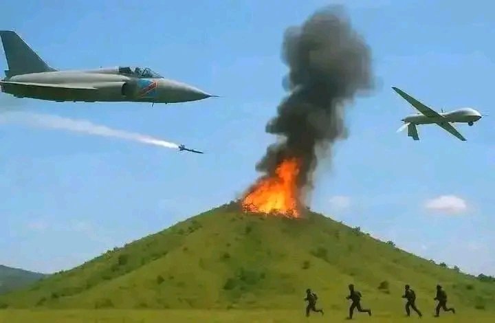 ‼️🔴‼️🇨🇩#NORD_KIVU: FRAPPE DE #DRONE SUR LES POSITIONS DU RDFM23 À #MUSHAKI.

Ce samedi 07 mars 2026 dès l'aube, 6h précise, un drone militaire #volé par les #Wazalendo a ciblé avec précision les positions des rebelles du #M23RDF à #Mushaki, localité stratégique du territoire de