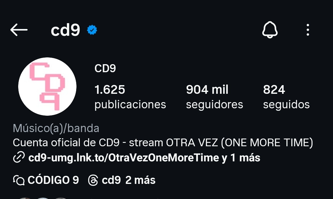 wey, borraron la biografía donde ponían el nombre de todos