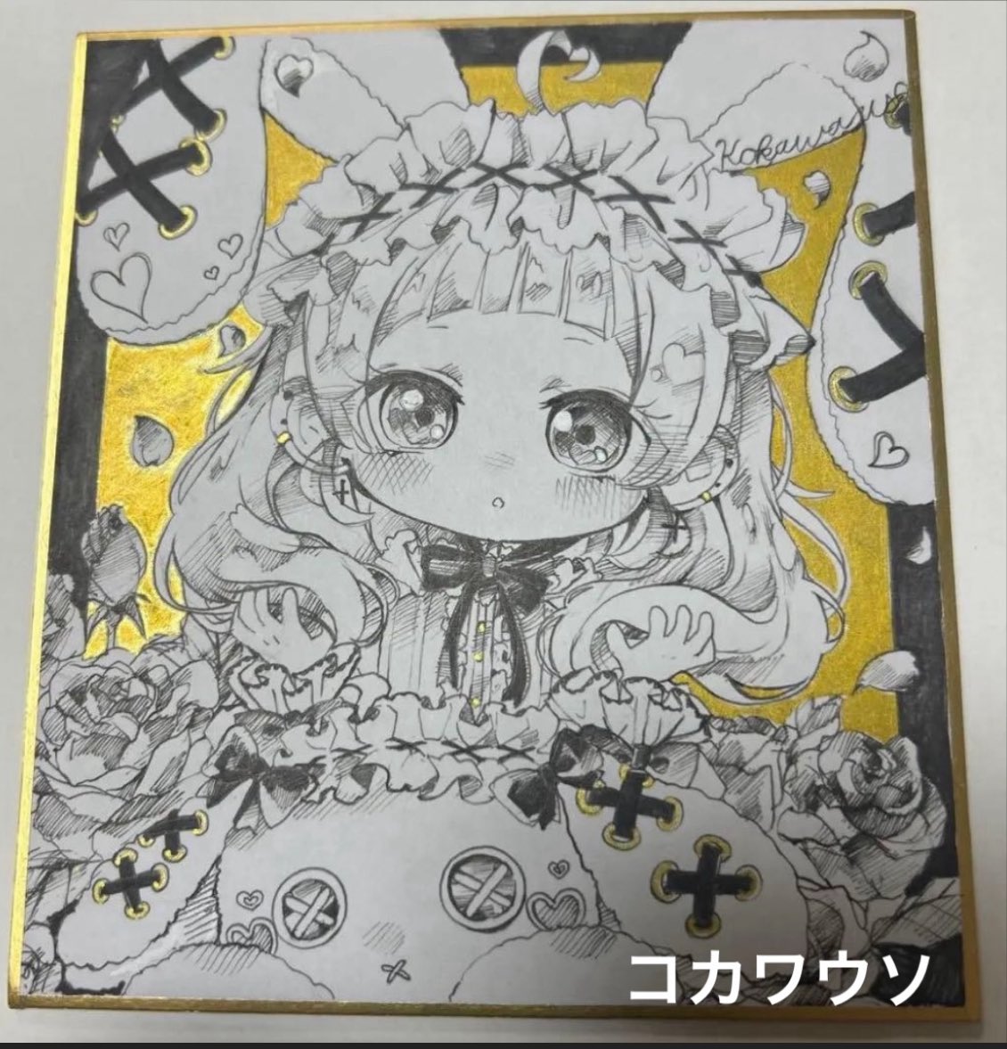 UTIckWBft280147's tweet photo. メルカリでイラスト販売してます！🎨
ケモ耳/季節物/食べ物/擬人化/和柄/ゴスロリなど！ハムピープル隠れてます🐹
メルカリURL
https://t.co/Yt9Xqgv4Vv…
インスタURL

https://t.co/h4VDgwe6qW

#イラスト練習中
#イラスト
#アナログイラスト
#illustration
#traditionalart https://t.co/moISamZgDa