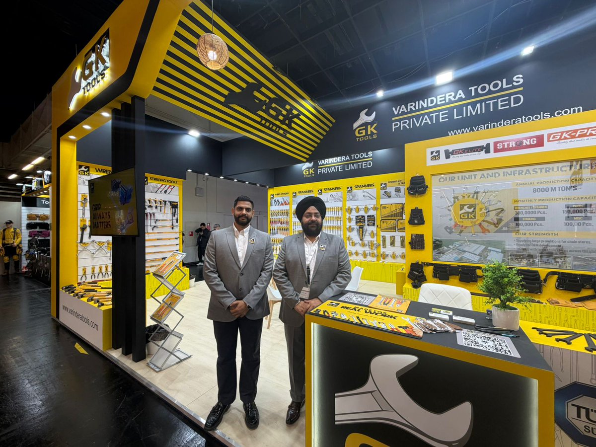 Varindera_Tools's tweet photo. Thank You for Visiting Us! 🙏

We sincerely thank everyone who visited the Varindera Tools Private Limited stall at the Eisenwarenmesse – International Hardware Fair 2026 held at **Koelnmesse Exhibition Centre, Cologne, Germany.

#VarinderaTools #Eisenwarenmesse2026 https://t.co/5wA7U5SWMZ