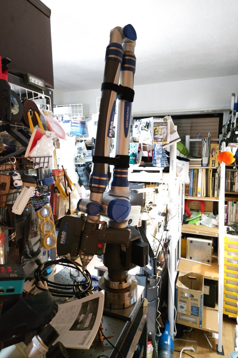 yhibino123's tweet photo. うちって一般家庭よね？
皆の家にもFaroの3次元測定器位あるよね？ https://t.co/8cJMvGe2i7