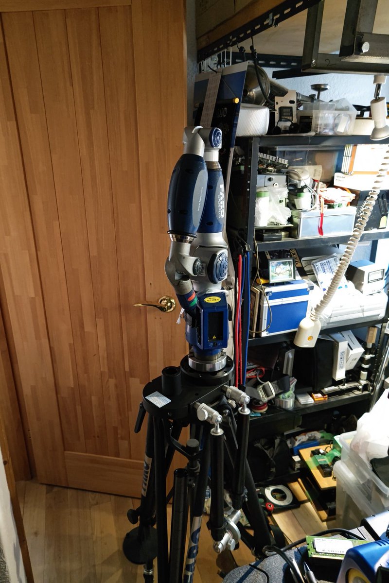 yhibino123's tweet photo. うちって一般家庭よね？
皆の家にもFaroの3次元測定器位あるよね？ https://t.co/8cJMvGe2i7