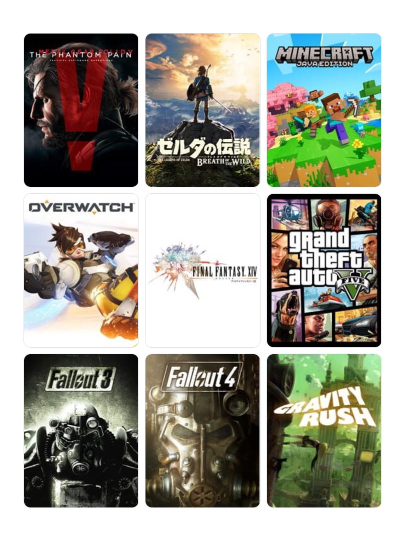 JuRaTrang's tweet photo. 私を構成する9つのゲーム
#My9Games #私を構成する9つのゲーム
https://t.co/NpzwA498Pf https://t.co/BS9Nx1C1w5