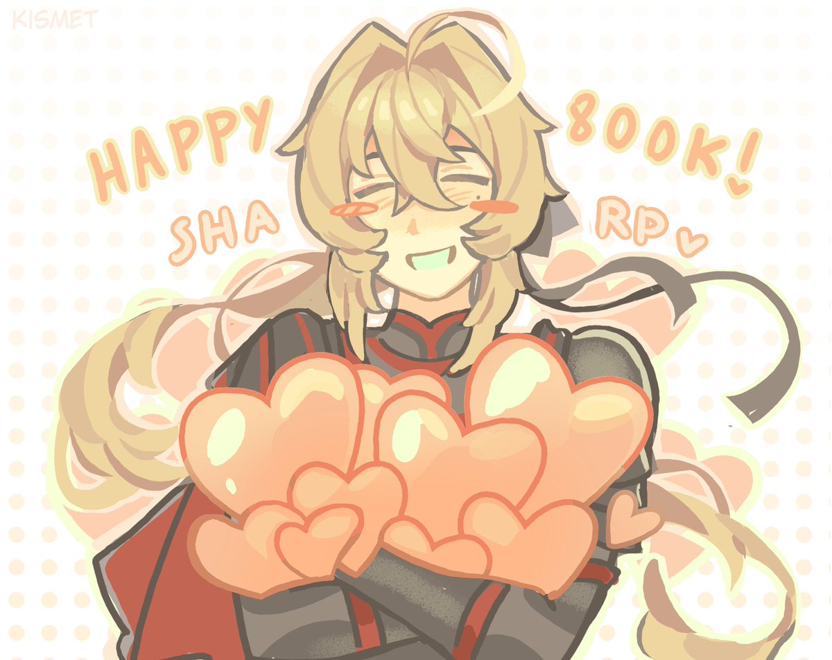 HAPPY 800K🗡️.. THE ROAD TO 1MIL IS NOT FAR !!!!! 
#sharpnessfanart