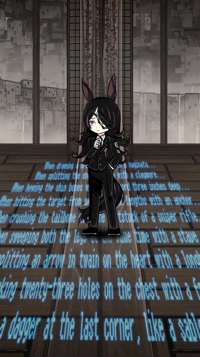 Rien Shower phone wallpaper, since the prescript demanded me so. #LimbusCompany #umamusume