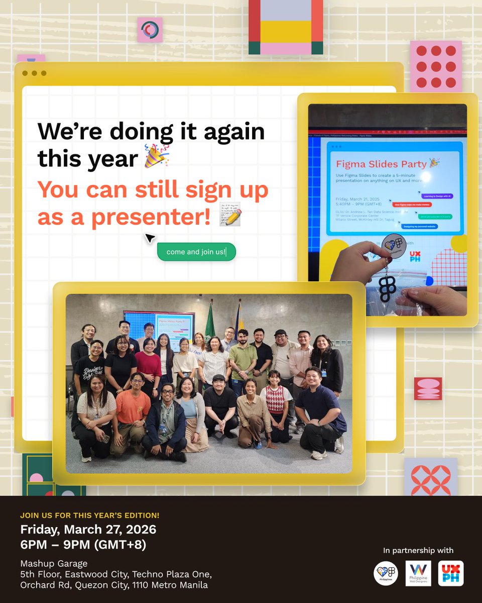 Friends of Figma, Philippines tweet media