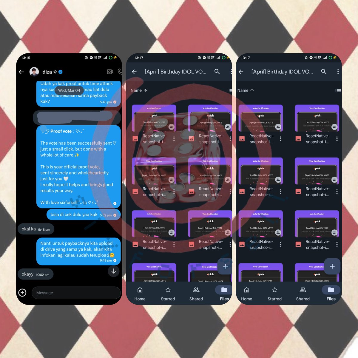 [030326] •┈✦ UPICK
56k + 56k (payback) 💙 sold for April Birthday Idol #JAY
—  purchased by <a href="/clumsyibo/">LUCKY🐈‍⬛🩷🍀Yo!Hana #ENHYPEN_JAY</a>

thank you for buying and trusting us 🤍 #sixproofs