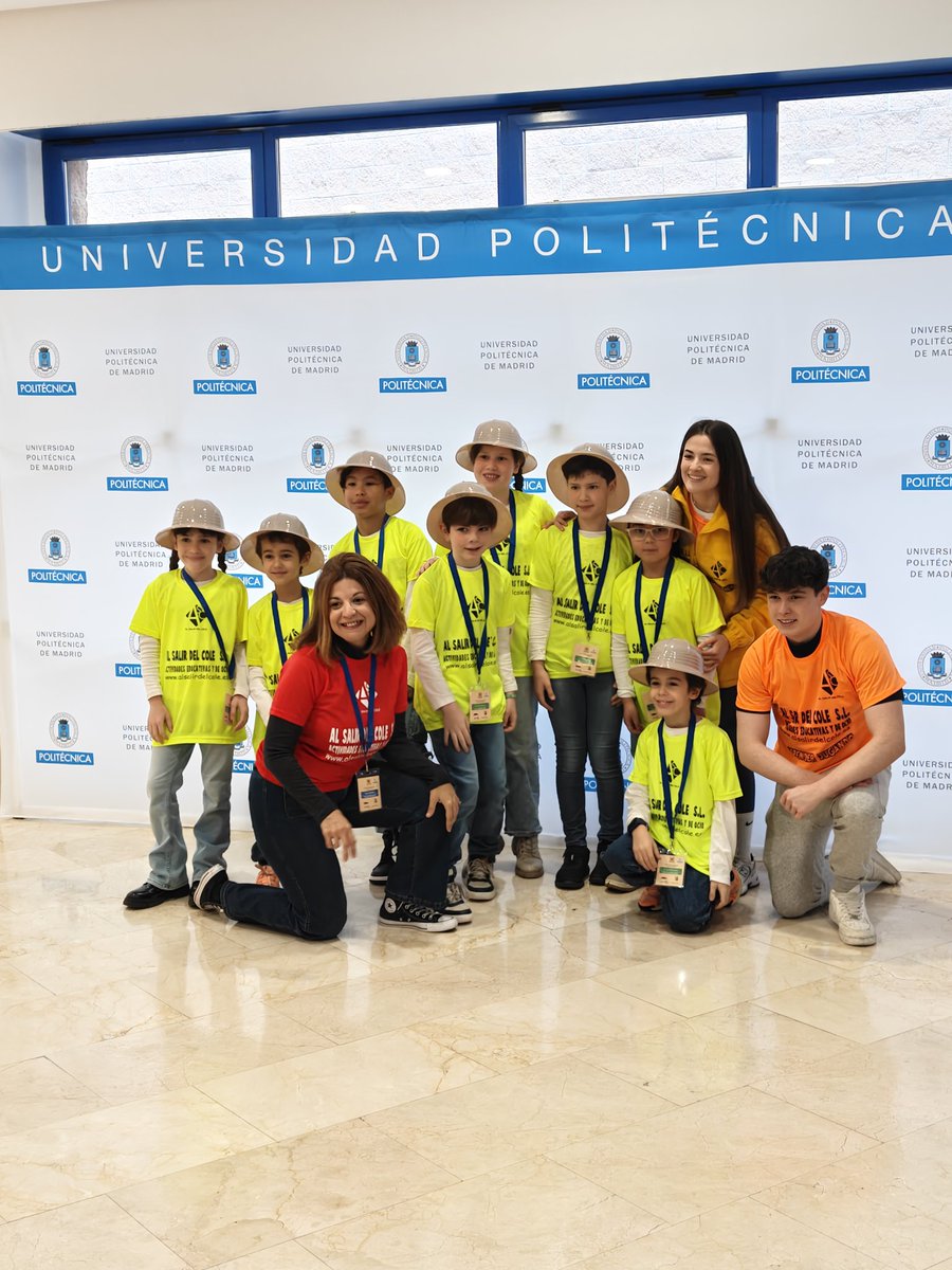 La_UPM's tweet photo. 🔧🤖 ¡Todo listo para comenzar!
Hoy comienza una nueva jornada de #FIRSTLEGOLeague en la Universidad Politécnica de Madrid.
Equipos, robots y mucha ilusión para explorar el desafío de esta temporada: UNEARTHED 🌍
¡Que empiece la competición!
#somosUPM #FLLmadridupm #FLLSpain https://t.co/ssP4mOCF5T