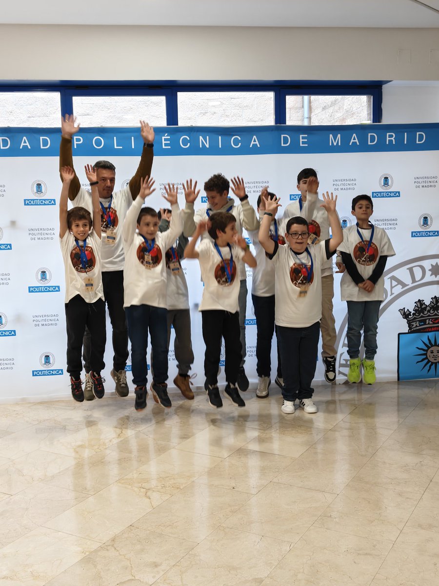 La_UPM's tweet photo. 🔧🤖 ¡Todo listo para comenzar!
Hoy comienza una nueva jornada de #FIRSTLEGOLeague en la Universidad Politécnica de Madrid.
Equipos, robots y mucha ilusión para explorar el desafío de esta temporada: UNEARTHED 🌍
¡Que empiece la competición!
#somosUPM #FLLmadridupm #FLLSpain https://t.co/ssP4mOCF5T