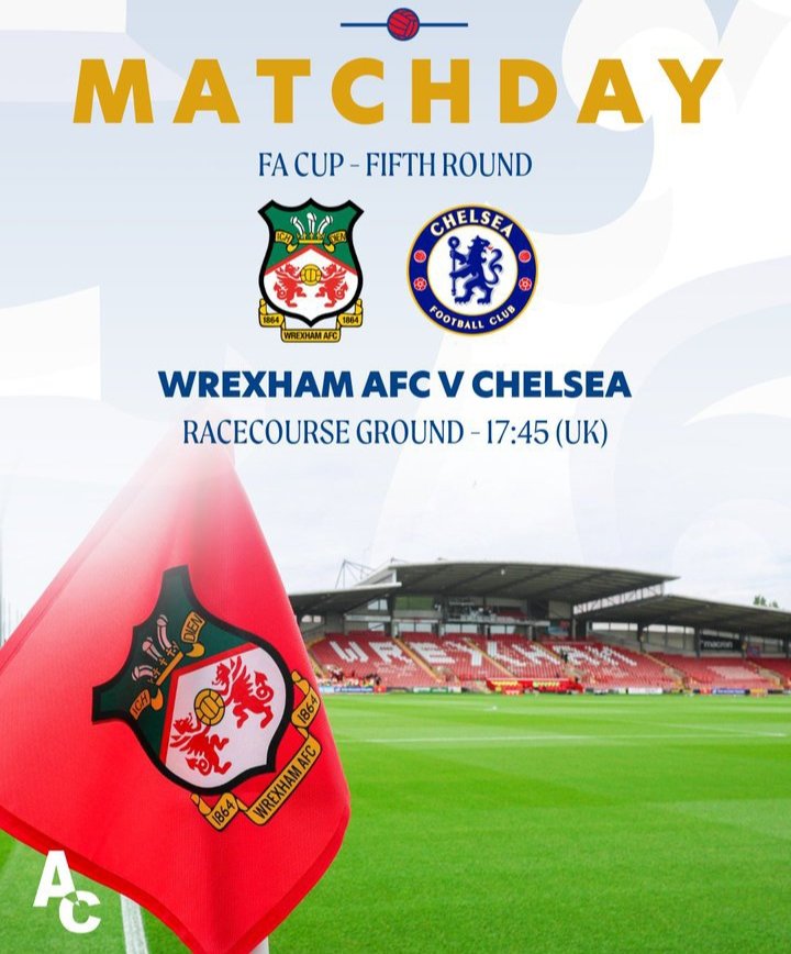 I had a dream 
Wrexham 1-0 Chelsea