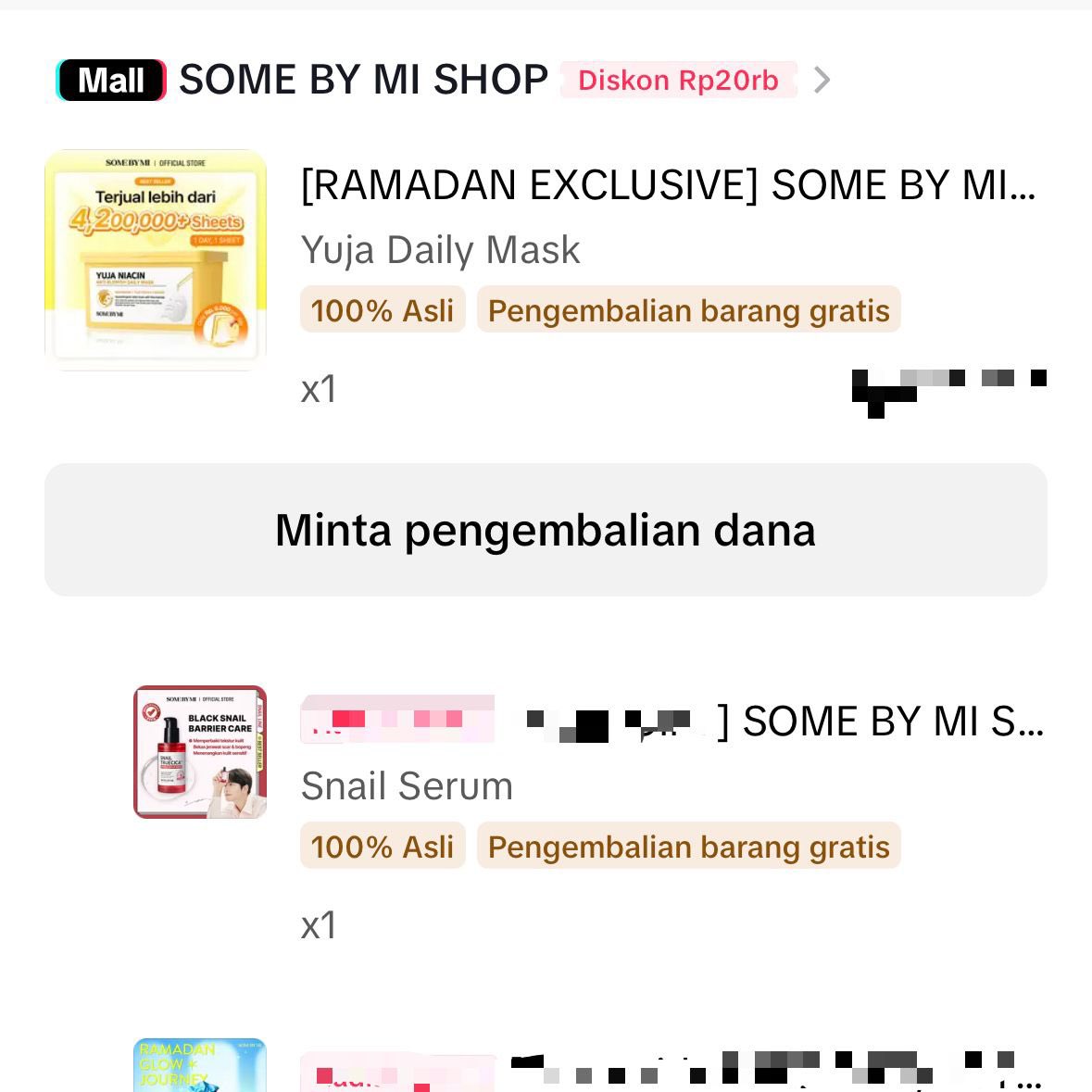 deliacuu's tweet photo. WTS 
serum some by mi snail truecica 50ml
💸60k ajaaaa
ORI YAA
dom sby
https://t.co/q7LFsuEw2w
#wts #wtb #zonaaba #zonauang #zonajajan https://t.co/abs3y6wfcu