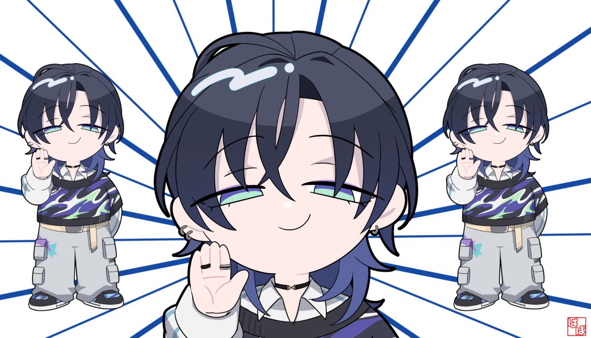 最高のごつば描けた！
にじそ！アクスタ！よす！