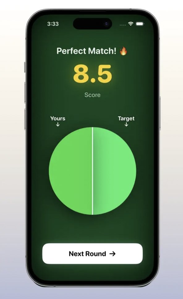 saeed_phooli's tweet image. How’s your color memory? 🌈
My new app ColorClash is live! Memorize a color, recreate it precisely, and climb the leaderboard.
Perfect for a quick brain break. ☕️
Get it now: apps.apple.com/app/colorclash…

#NewApp #Gaming #ColorMemory #swiftui