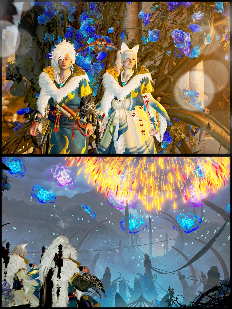 こんにちは
昨夜のマルチともさんと⚔️✨️
クエストいろいろありがとー！

花火を何回も観れてきれいだった
1週間の疲れが吹っ飛んだ( •̤ᴗ•̤ )♡
またあそぼー！

みなさん良い週末を𓈒𓂂◌𓂂𓏸