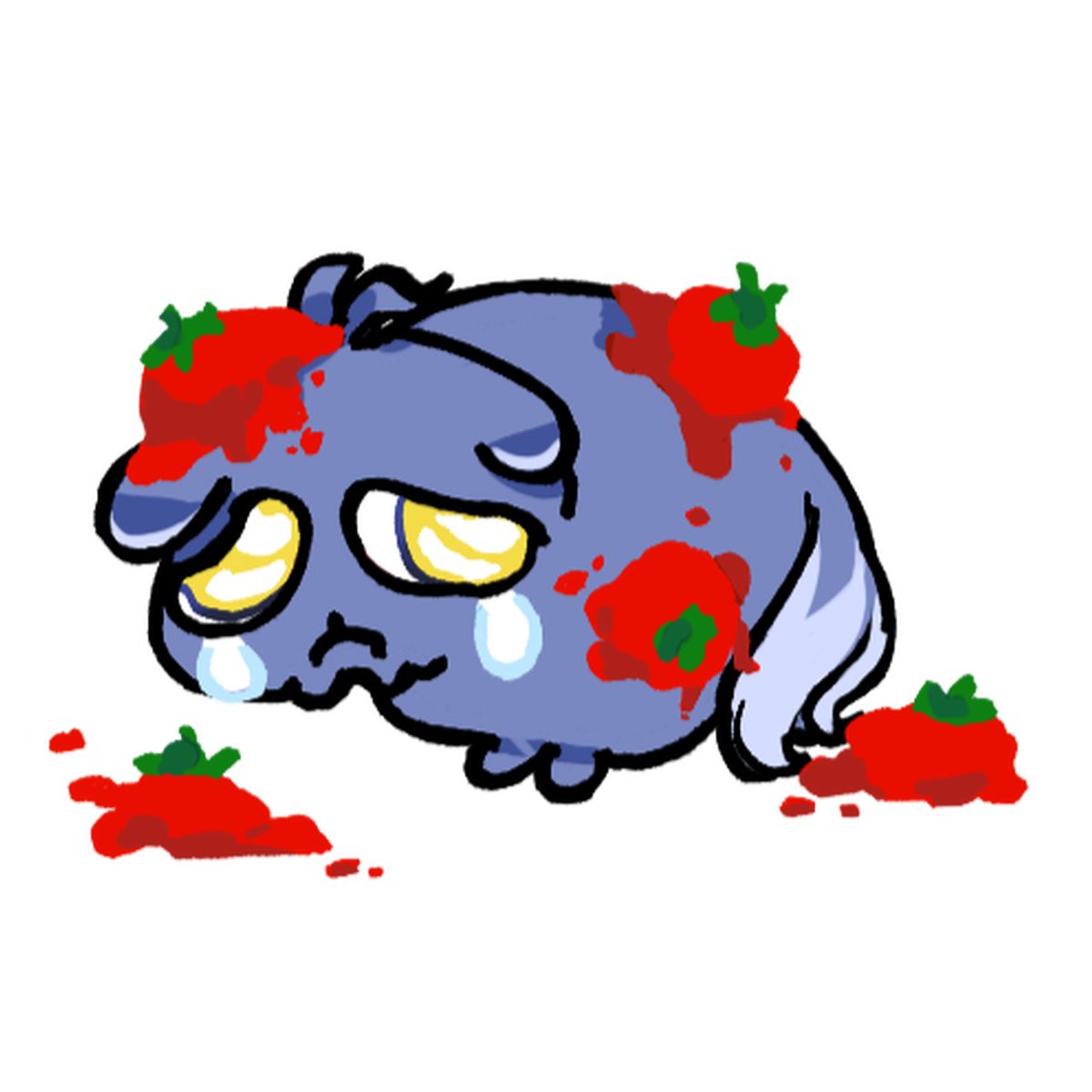 tama5yun's tweet photo. tomatoes ur fae #Flins https://t.co/rLJU4VJp98