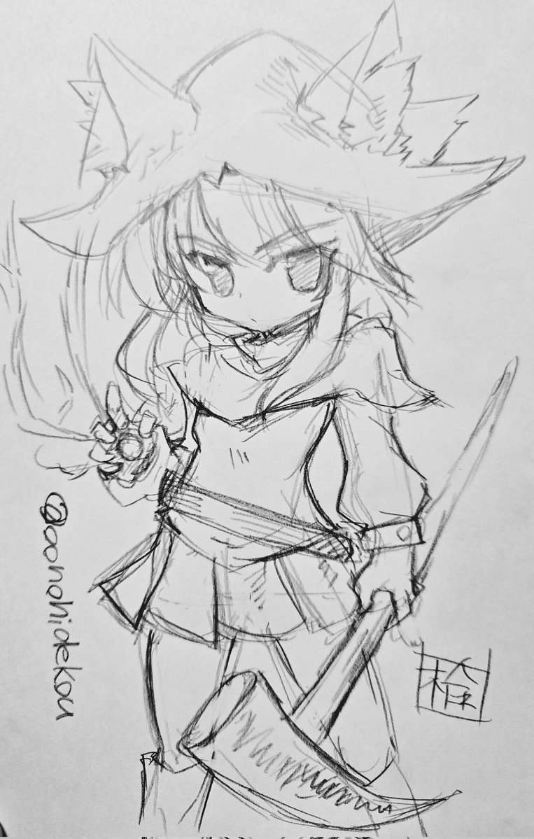 タグで描いたよそのこさん再掲
(完走しそびれた) 