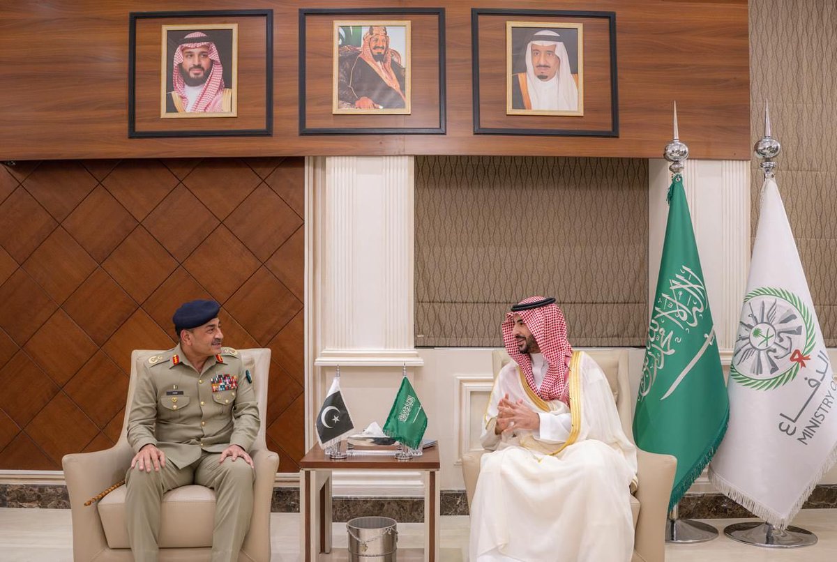 News #ISPR Rawalpindi — COAS meets Saudi Defense Minister amid Iran-related security concerns (7 March 2026)