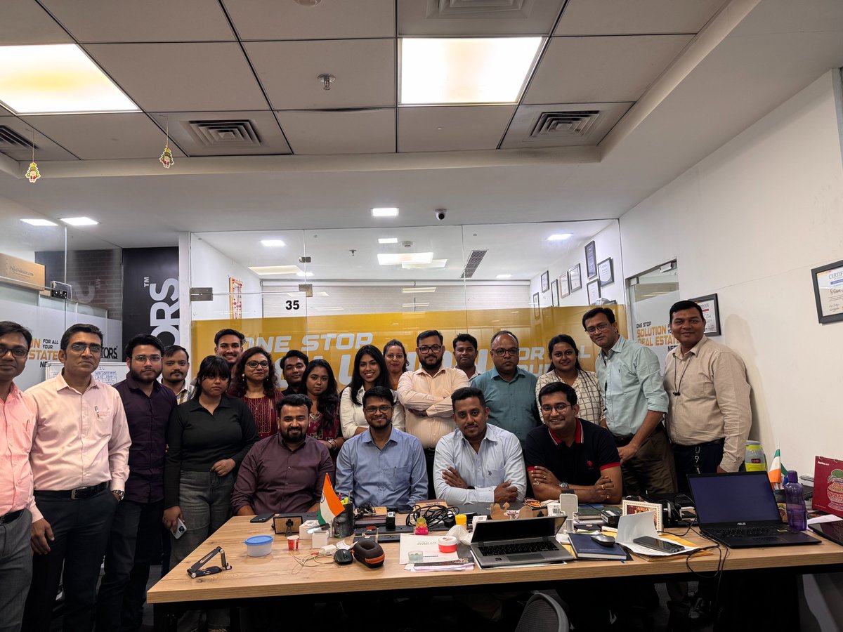 propvestors's tweet photo. Cheers to 7 incredible years and many more milestones ahead! 🥂
#companyanniversary #propvestors #realestate #Kolkata https://t.co/P0U02DKHyc