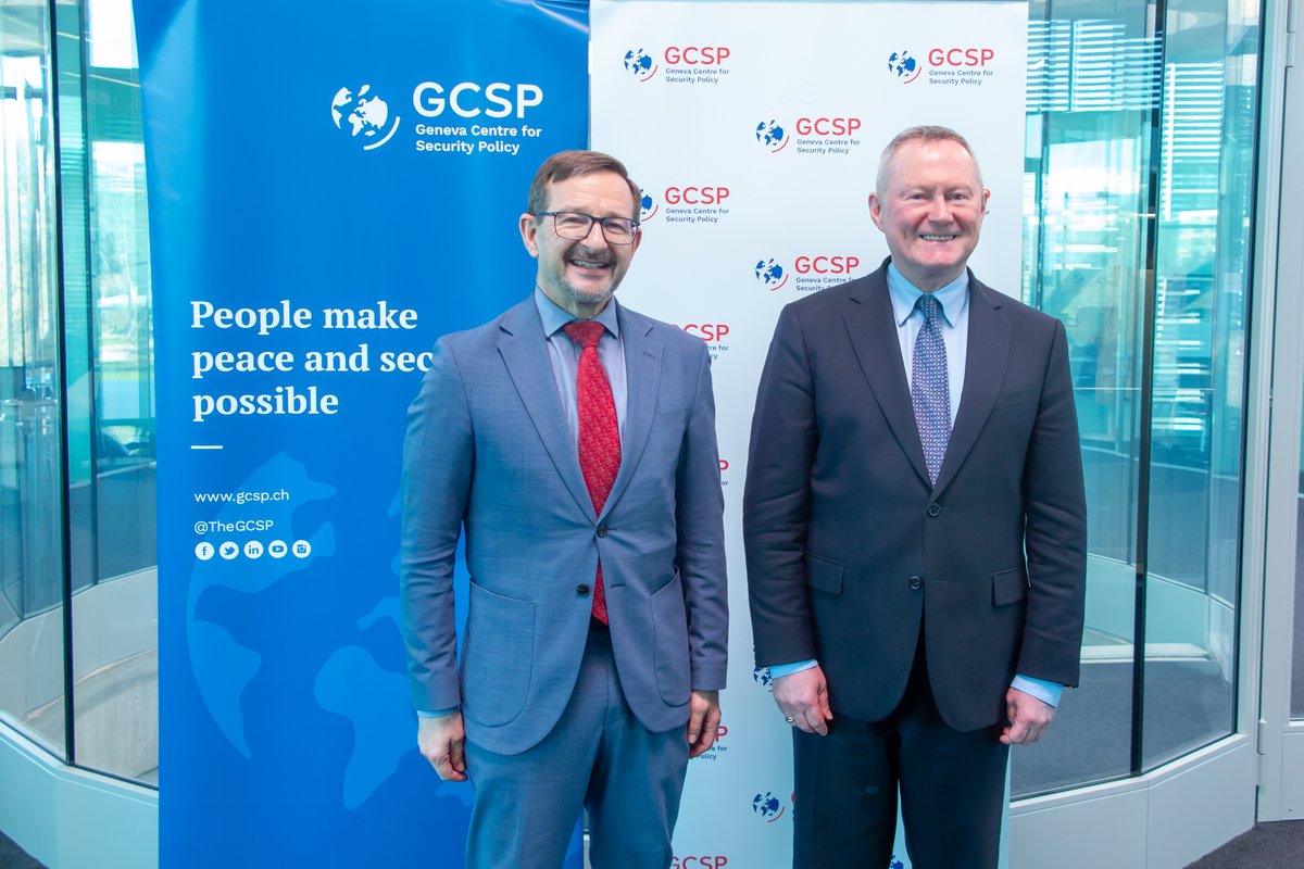 The GCSP tweet media