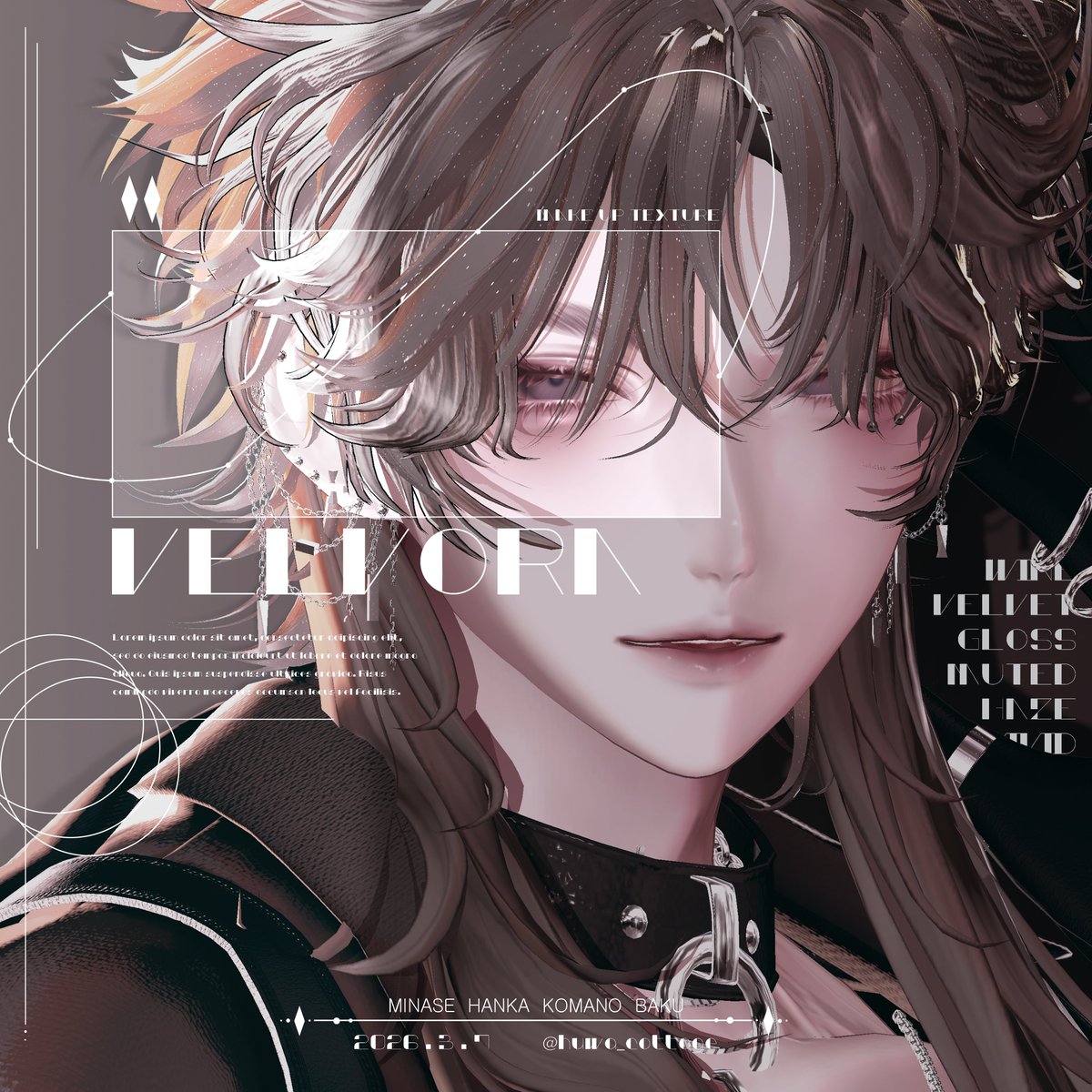 【 𝟒 𝐌𝐞𝐧 𝐀𝐯𝐚𝐭𝐚𝐫𝐬 】𝐕𝐄𝐋𝐕𝐎𝐑𝐀 𝐦𝐚𝐤𝐞𝐮𝐩 𝐭𝐞𝐱𝐭𝐮𝐫𝐞🖤  

発売記念プレゼントRTキャンペーン🎁

 ❀⊱┄┄┄┄┄┄┄┄┄┄┄┄┄┄┄⊰❀  

【 参加方法 】 
1. <a href="/huwa_cottage/">ふわもん</a> アカウントをフォロー 

2. 該当ツイートをRT  

3.