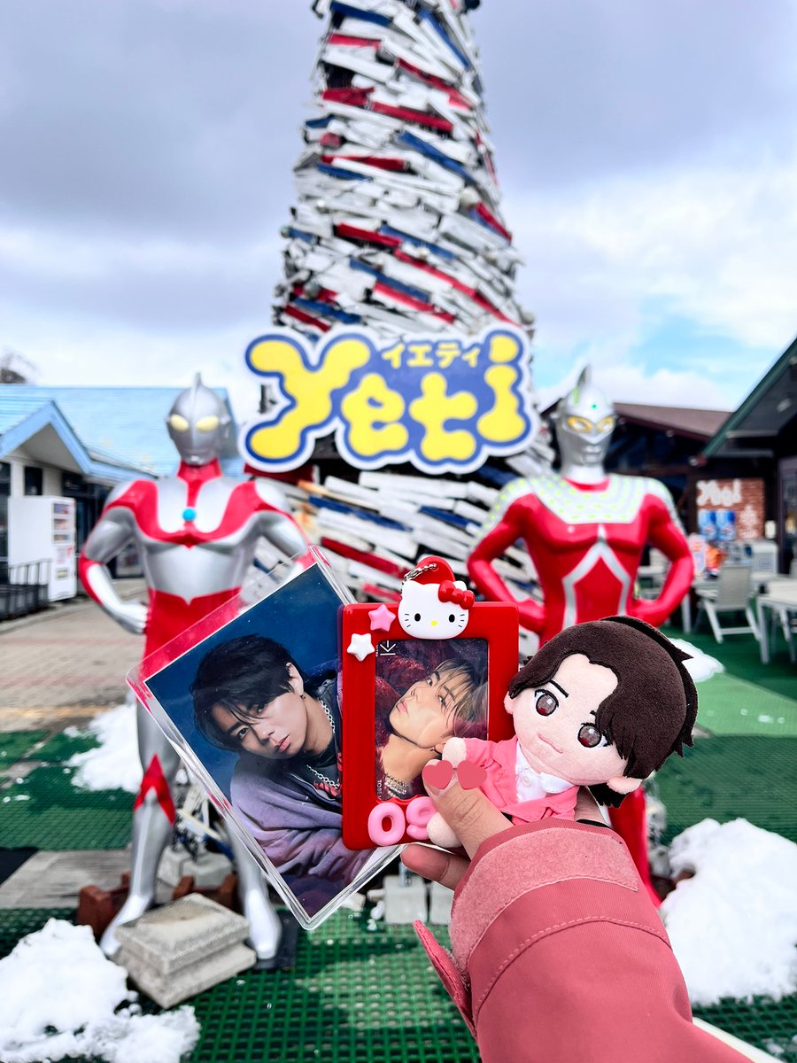 popop_pu's tweet photo. シャバ雪すぎるけど北山ちゃんねるのイエティ行ってきた🤩🏂 https://t.co/GYD6kXU5Hg